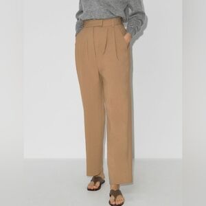 The Frankie Shop Bea pleated trousers size L BNWT